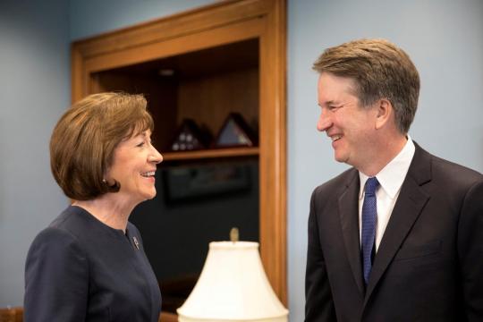 U.S. senators quibble over Kavanaugh stance on abortion