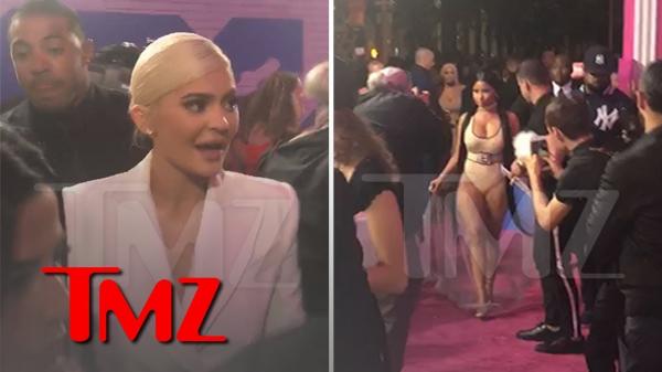 Kylie Jenner Tries to Avoid Running Into Nicki Minaj at VMAs | TMZ