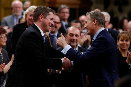 Canada's Conservatives face split ahead of 2019 election