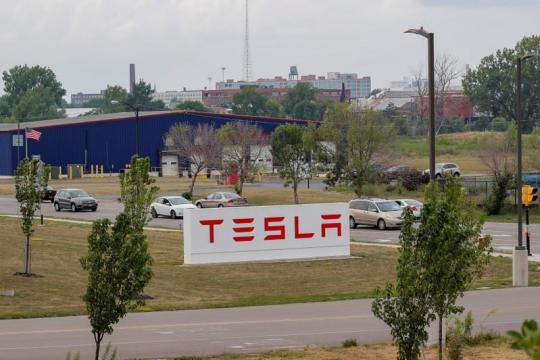 Fire contained at Tesla's car production factory in California