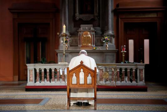 Pope, in Ireland, vows to end repugnant sexual abuse 'at any cost'
