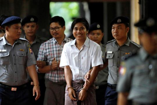 Myanmar court to deliver verdicts on jailed Reuters reporters