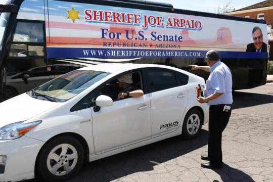 'America's Toughest Sheriff' Joe Arpaio struggles in Senate bid