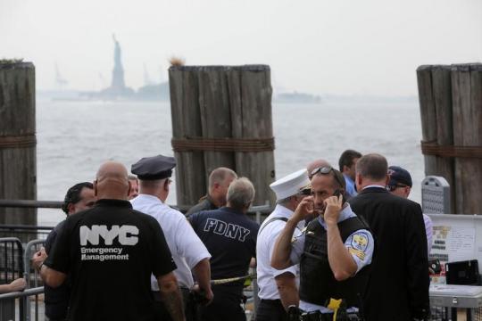 Fire forces evacuation of Statue of Liberty island in NY