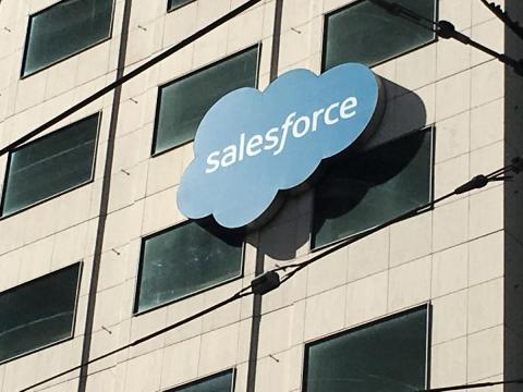 Salesforce reports 27 percent rise in quarterly revenue