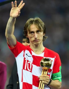 Copa do Mundo dá a Modric prêmio de melhor jogador da Europa