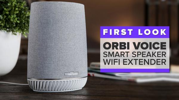 Orbi Voice Smart speaker and WiFi extender in one