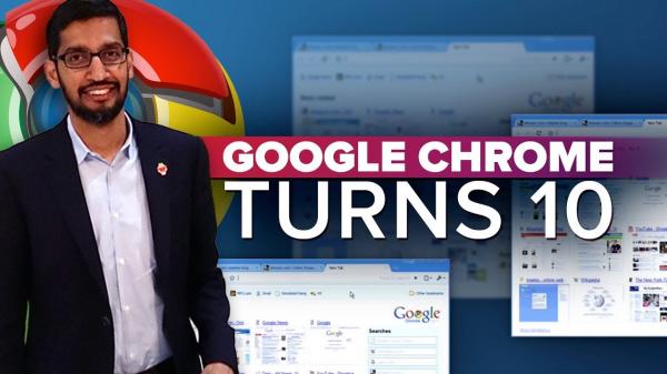 Google Chromes 10th anniversary