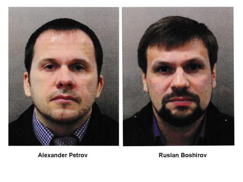 UK names two Russians for attempted murder of Skripals with nerve agent