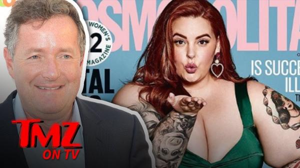 Piers Morgan Takes Shot At PlusSize Model! | TMZ TV