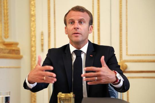 French President Macron's popularity slumps to record low in poll