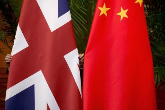 Major Chinese paper warns UK on trade talks after warship sail-by