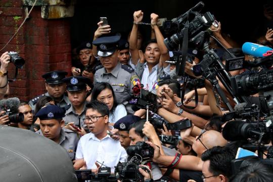 Myanmar says court in Reuters reporters' case was independent
