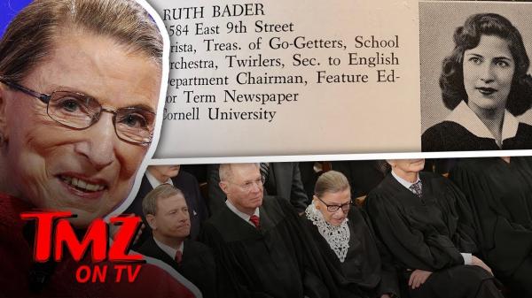 Ruth Bader Ginsburg Was a High School Twirler | TMZ TV