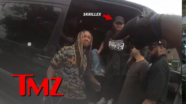 Ty Dolla ign Drug Bust Video Shows Skrillex Was There Too | TMZ