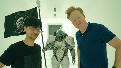 Conan O'Brien Visited Kojima Productions