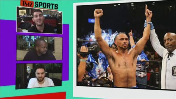 Former Welterweight Champ Keith Thurman Talks Garcia v Porter | TMZ Sports