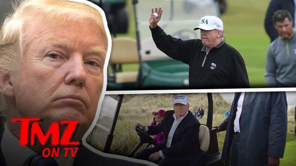 Trumps Golf Trips Cost You A Lot Of Money | TMZ TV