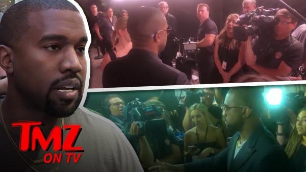 Kanye Kicks A Reporter Out! | TMZ TV