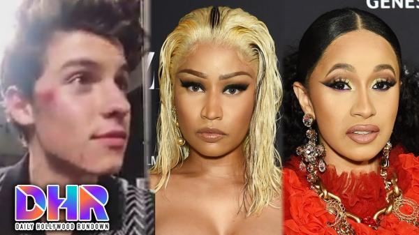 Cardi B DOESNT REGRET Throwing Shoe at Nicki Minaj! Shawn Mendes INJURES His Face (DHR)