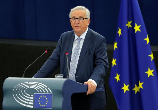 Juncker calls on EU to flex global muscle as U.S. retreats