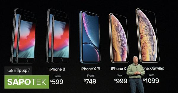 iPhone Xs e Xr: em Portugal os preços são mais altos