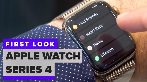 First look at the Apple Watch Series 4