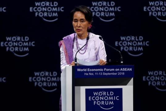 Myanmar's Suu Kyi says in hindsight could have handled Rakhine issue better