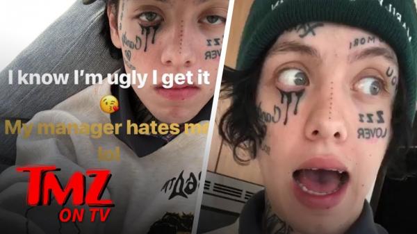 Rapper Lil Xan Gets Permanent Crying Tattoo | TMZ TV