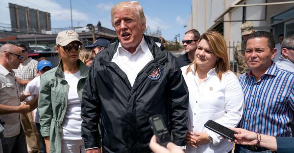 As a New Hurricane Roars In, Trump Quarrels Over the Last One