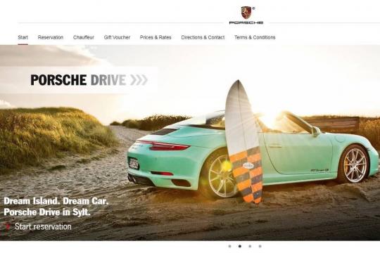 Porsche mira jovens descolados com aluguel de carros via aplicativo nos EUA