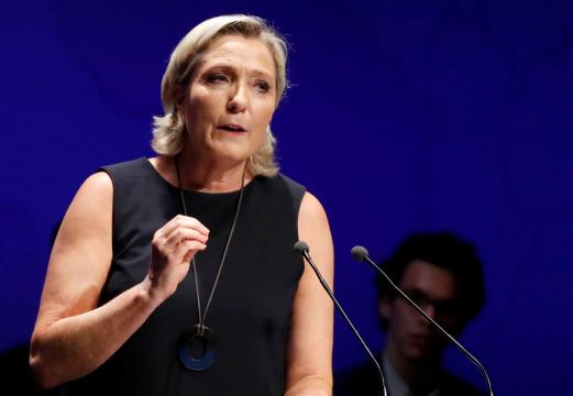 France's Le Pen urges show of nationalist force in European elections