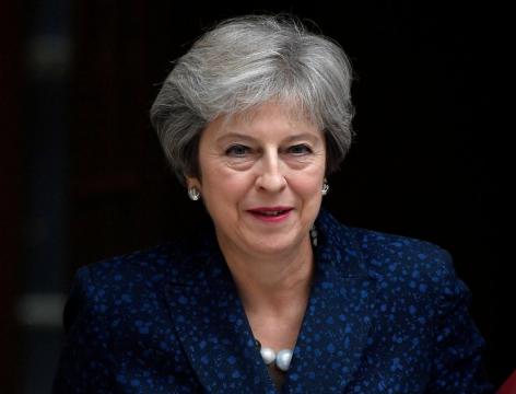 UK PM May cautions: support my Brexit deal or face no deal