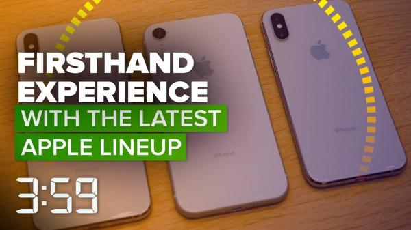 Our firsthand impressions of the iPhone XS, XR, Max and Apple Watch (The 359, Ep. 458)