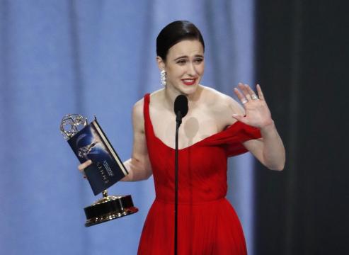 'Mrs. Maisel' off to marvelous start at Emmy Awards