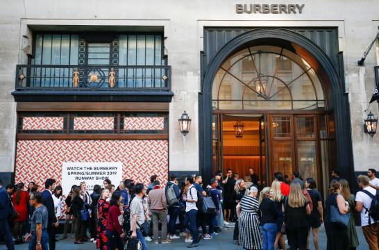 Burberry bets on sleek new look for revamp under Tisci