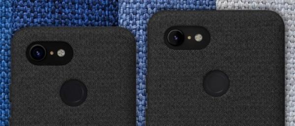 Google Pixel 3 and Pixel 3 XL renders leak, cloth cases in tow