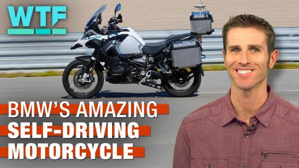 BMWs amazing selfdriving motorcycle