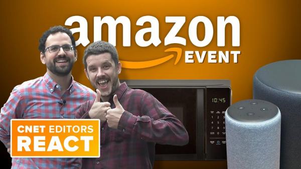 Amazon Echo event CNET editors react