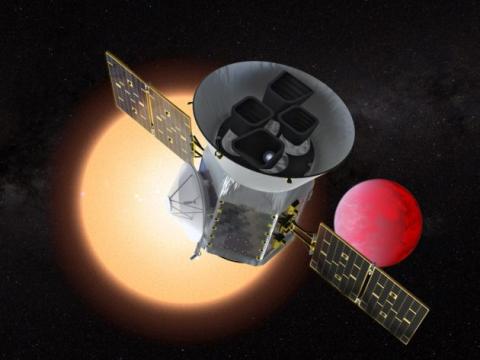 TESS probe finds first potential planets