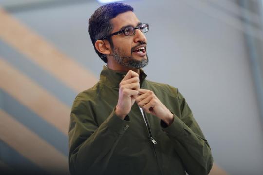 Google CEO Sundar Pichai denies efforts to tweak search results: Axios