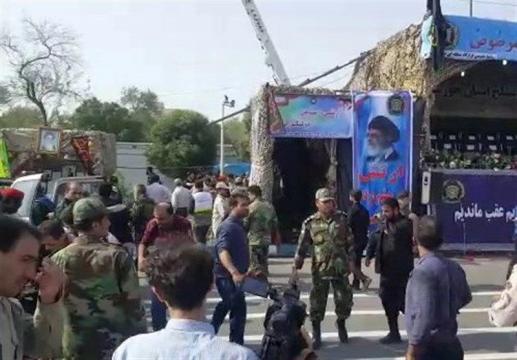 Gunmen kill 11 Revolutionary Guards in attack on Iran military parade -ISNA