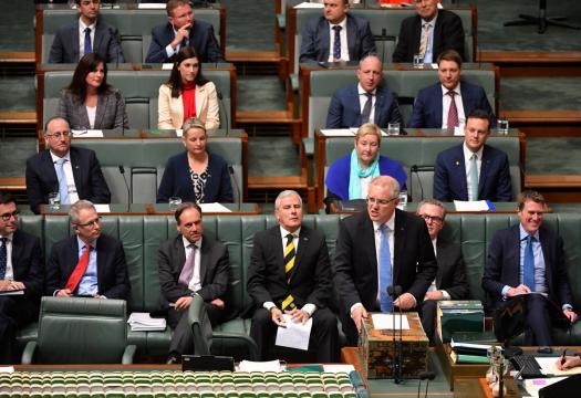 Support for Australian government edges higher but voter anger remains