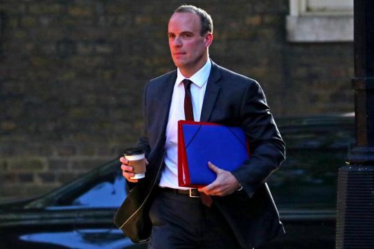 Raab says confident of Brexit deal, needs two to tango