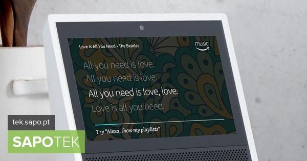 Alexa: respostas da assistente virtual da Amazon vão tornar-se gráficas