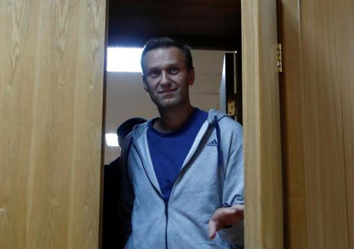 Russian opposition leader Navalny detained upon jail release: associates
