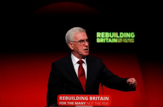 Labour's finance spokesman McDonnell tells tax avoiders - the game is over