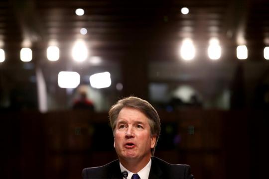 Trump's Supreme Court nominee Kavanaugh rejects 'false accusations'
