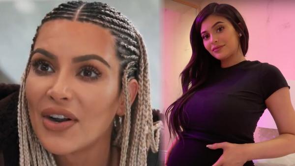 Kim Kardashian Reveals REACTION to Kylies Pregnancy CLAPS BACK at Hater
