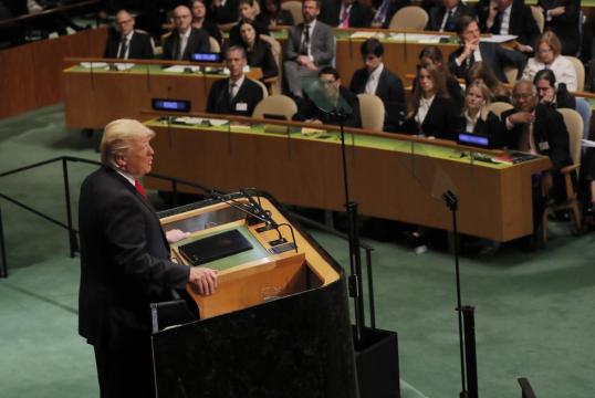 Trump, Iran's Rouhani exchange threats, insults on U.N.'s world stage